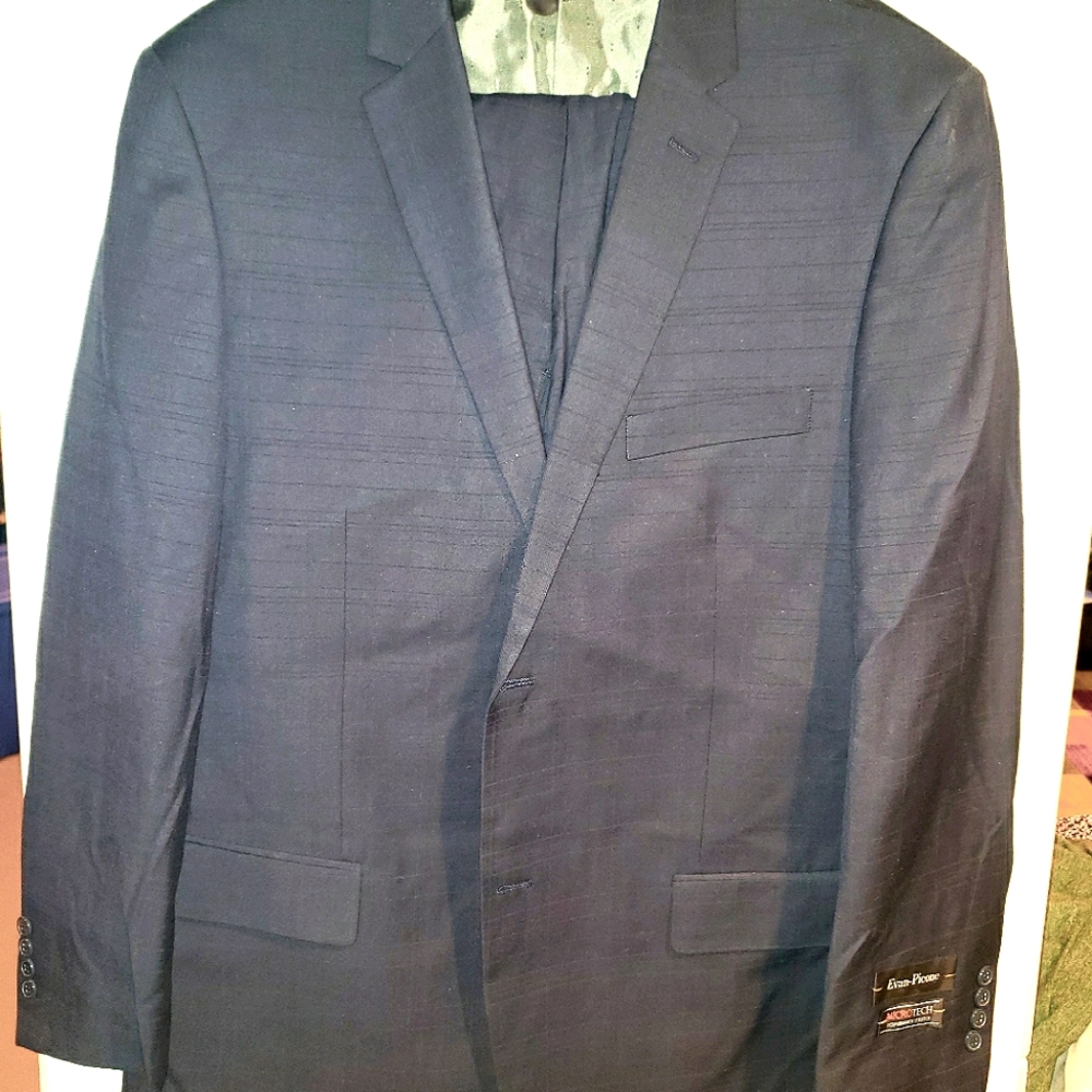 New Men's  Evan Picone Navy suit